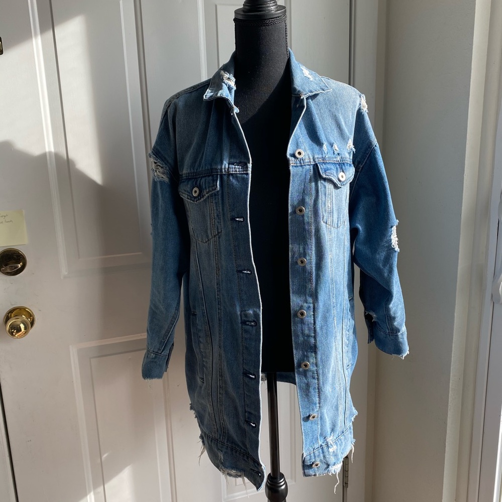 Distress Jean Jacket